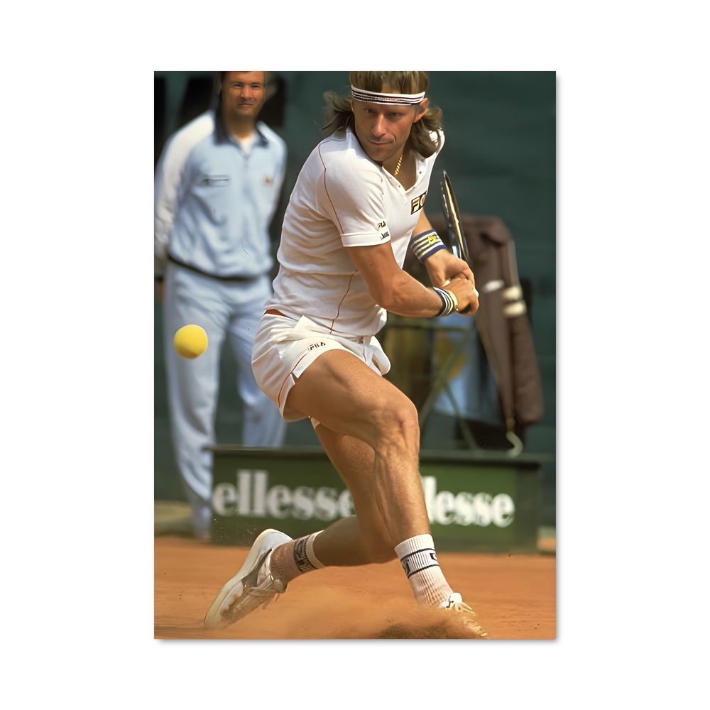 Poster Bjorn borg contrastées